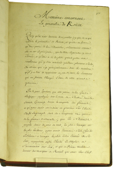 (État de la France ; extrait des Mémoires dressés par les intendants du Royaume, par ordre du Roi Louis XIV.). 