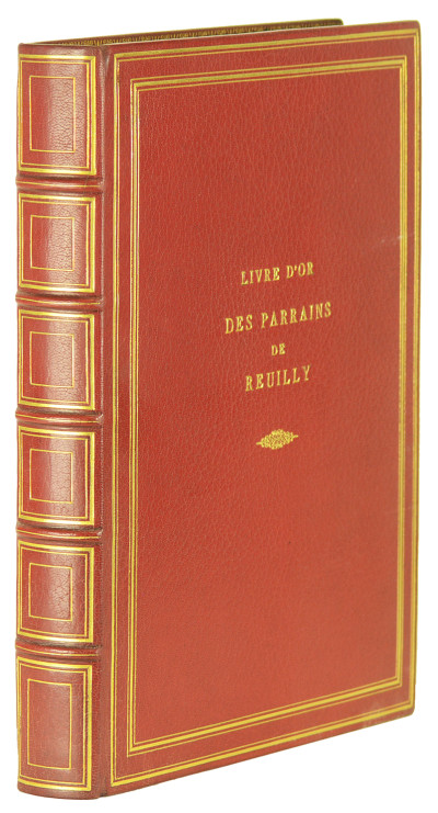 Livre d'or des parrains de Reuilly. 