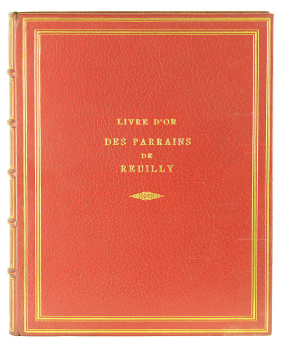Livre d'or des parrains de Reuilly. 
