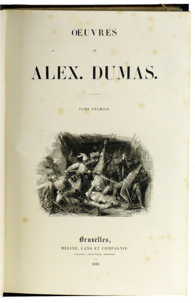 Oeuvres de Alex. Dumas. 