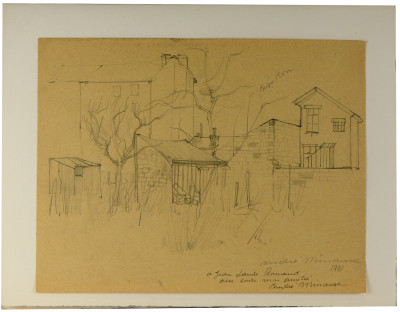 La Grand'route. Lithographies originales de André Minaux. 