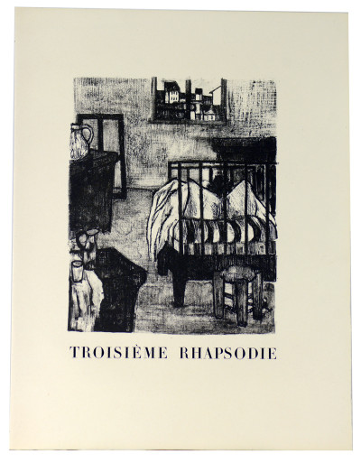 La Grand'route. Lithographies originales de André Minaux. 