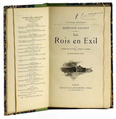 Les Rois en Exil. Illustrations de Bieler, Conconi et Myrbach. 