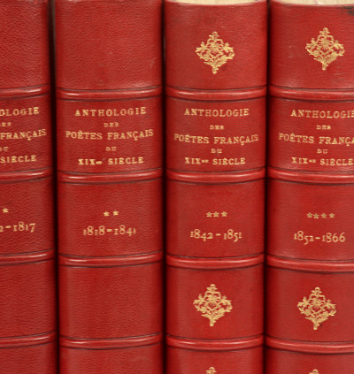 Anthologie des poètes français du XIX°siècle . * 1762 à 1817. ** 1818 à 1841. *** 1842 à 1851. **** 1852 à 1866. 