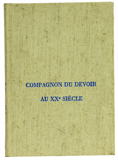 Compagnon du Devoir au XXe siècle. 