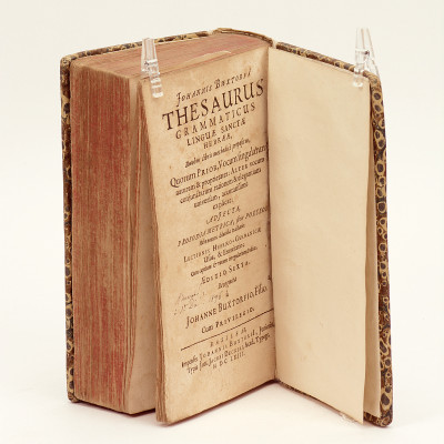 Thesaurus grammaticus linguae sanctae Hebraeae, Duobus libris methodice propositus. 