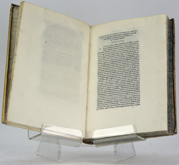 Il Decamerone di M. Giovanni Boccaccio nuovamente corretto et con diligentia stampato. 