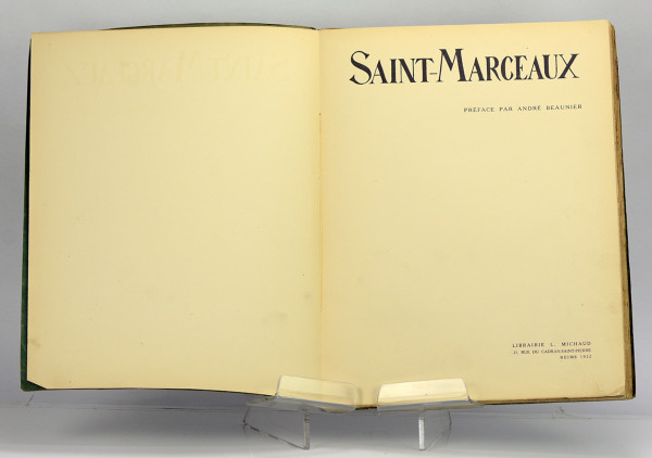 Saint Marceaux. Préface par André Beaunier. 