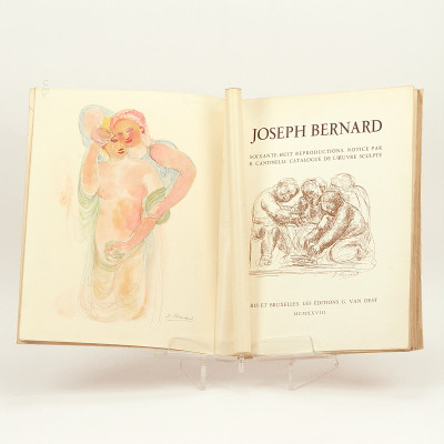 Joseph Bernard. Soixante-huit reproductions. Notice par R. Cantinelli. Catalogue de l'œuvre sculpté. 