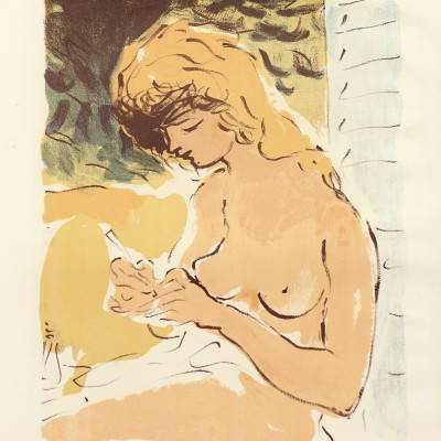 Images de l'amour. Lithographies originales de Vertès. 