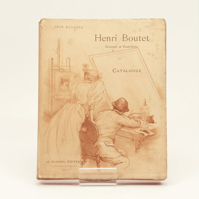 Henri Boutet graveur et pastelliste. Tomes I et II. Henri Boutet, pointes sèches - 100 fac-simile. Tome III. 