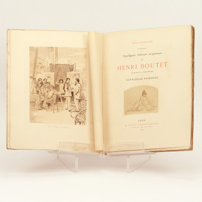 Henri Boutet graveur et pastelliste. Tomes I et II. Henri Boutet, pointes sèches - 100 fac-simile. Tome III. 