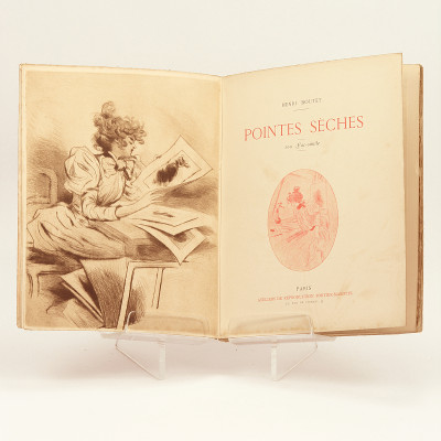 Henri Boutet graveur et pastelliste. Tomes I et II. Henri Boutet, pointes sèches - 100 fac-simile. Tome III. 