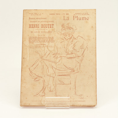 Henri Boutet graveur et pastelliste. Tomes I et II. Henri Boutet, pointes sèches - 100 fac-simile. Tome III. 