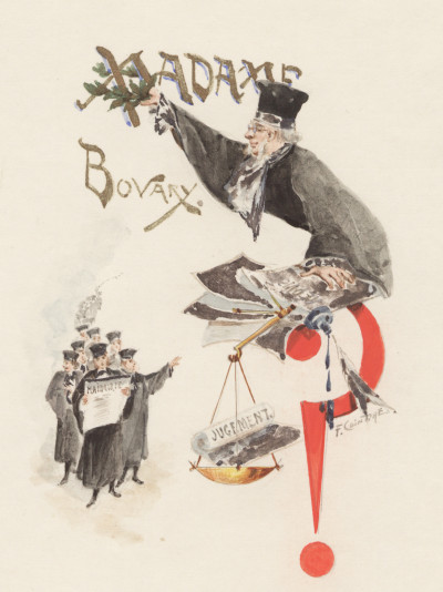 Madame Bovary. Mœurs de province. Douze compositions par Albert Fourié gravées à l'eau-forte per E. Abot et D. Mordant. 