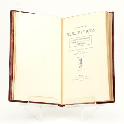 Proses mystiques. La résurrection de la chair. L'homme qui a sauvé Dieu. La dernière. Avec trois eaux-fortes hors texte gravées par Henry de Groux. 