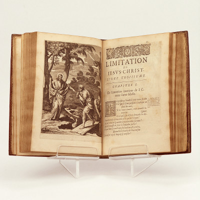 Les Quatre Livres de l'Imitation de Jésus Christ. Traduits et Paraphrasez en vers français par P. Corneille. 