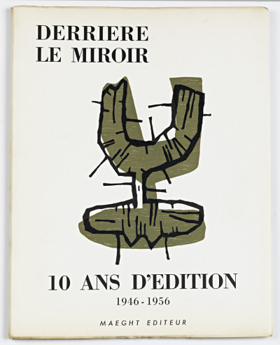 10 ans d'édition. 1946-1956. Derrière le Miroir n°92-93. 
