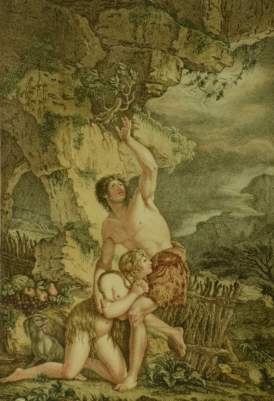 Mort d'Abel, poëme, traduit par Hubert. Édition ornée d'estampes imprimées en couleurs, d'après les dessins de M. Monsiau, Peintre de l'Académie. 
