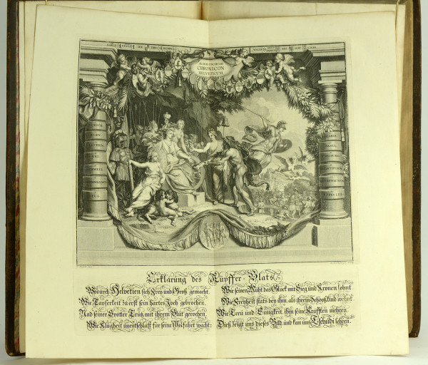 Chronicon Helveticum oder Gründliche Beschreibung der So wohl in dem Heil. Römischen Reich als besonders in Einer Lobl. Eydgnossschafft und angräntzenden Orten vorgeloffenen Merckwürdigsten Begegnussen. 