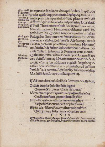 Memorabilia gesta virorum illustrium arboris Capitoline, cum quibusdam incidentiis ejusdem temporis. 