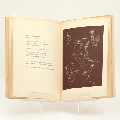 Discours de la fatigue. Poèmes de Jean Frémon illustrés par Camille Bryen. 