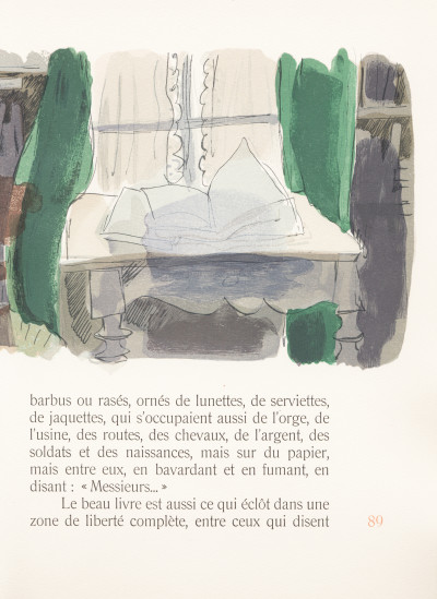 Rencontres. Avant-propos de Colette. Portraits par Dunoyer de Segonzac. Bois en couleurs de Jean-Gabriel Daragnès. 
