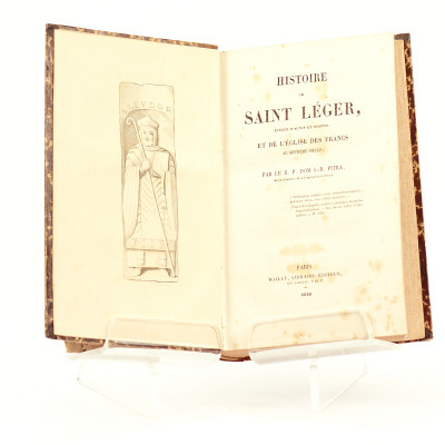 Histoire de Saint Léger, Evêque d'Autun et Martyr, et de l'Église des Francs au septième siècle. 