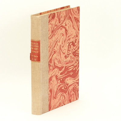 Bulletin de la Société pour la Conservation des Monuments Historiques d'Alsace. IIe série, XIIe volume (1881-1884). Avec gravures et planches. 