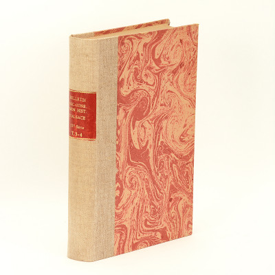 Bulletin de la Société pour la Conservation des Monuments Historiques d'Alsace. IIe série, septième volume (1869). IIe série, huitième volume (1871). Avec gravures et planches. 