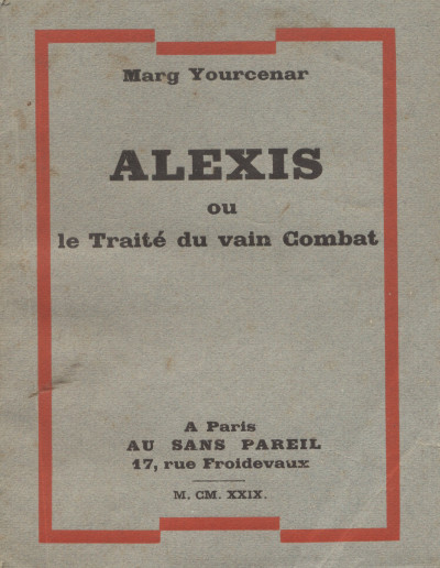 Alexis ou le Traité du vain combat. 