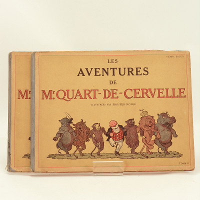 Les aventures de Mr Quart-de-Cervelle. Illustrées par P. Rotgé. 