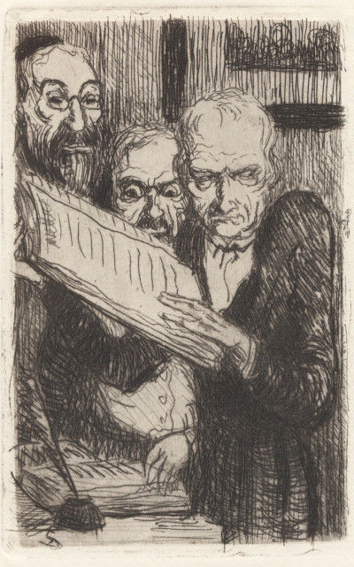 Supplément au Livre III, chapitre II des Essais de Montaigne. Presbion ou de la vieillesse. Quatre eaux-fortes de Émilien Dufour. Bois de Jacques Boullaire. 