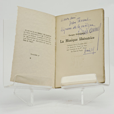 La musique libératrice. Conférence faite le 8 octobre 1921 à la Bourse du Travail de Paris pour l'ouveture de la 4ème Saison des Fêtes du Peuple. 