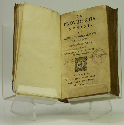 De Providentia numinis et animi immortalitate libri duo, adversus atheos et politicos. 