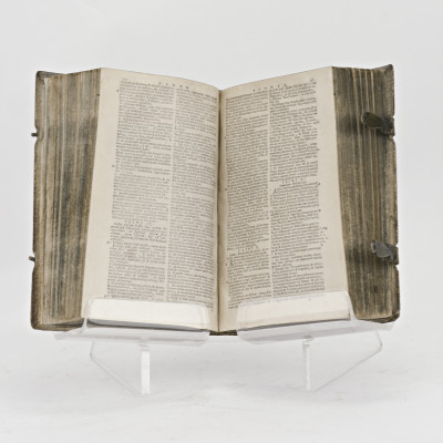 Biblia Sacra Vulgatae Editionis Sixti V & Clementis VIII. Editio nova Versibus distincta. 