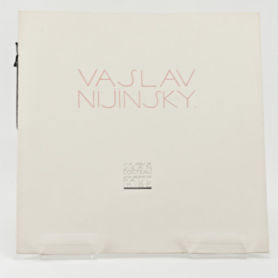 Vaslav Nijinsky. Six vers de Jean Cocteau. Six dessins de Paul Iribe. 