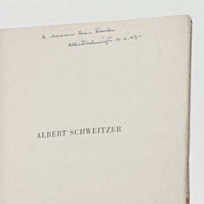 Albert Schweitzer. Der Urwalddoktor von Lambarene. 