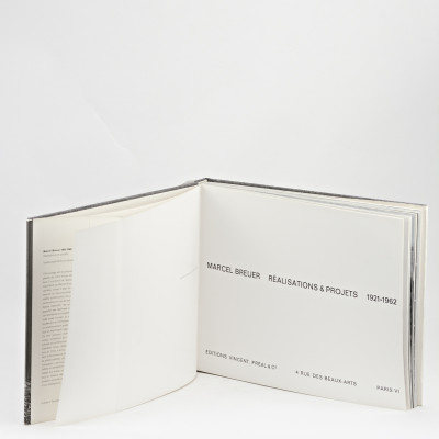 Marcel Breuer. Réalisations et projets. 1921-1962. Légendes et introduction par Cranston Jones. 
