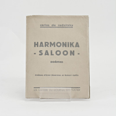 Harmonika Saloon. Poèmes. Préface d'Ernst Moerman et Robert Goffin. 