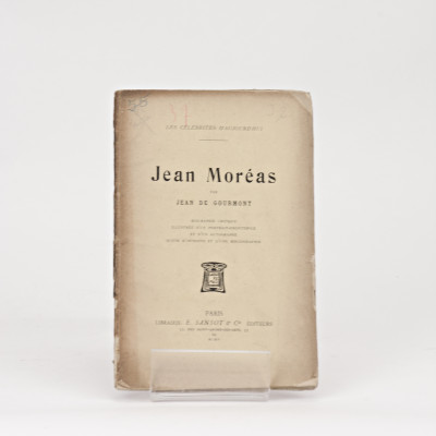 Jean Moréas. Biographie critique illustrée d'un portrait-frontispice et d'un autographe, suivie d'opinions et d'une bibliographie. 