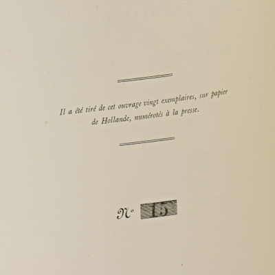 Catalogue de la Bibliothèque de Livres et d'Estampes de feu M. Armand Weiss, donnée, sur sa demande, par la famille à la Société Industrielle de Mulhouse. Avec un portrait reproduit d'après une toile de G. Bretegnier et les armoiries de la famille Weiss. 