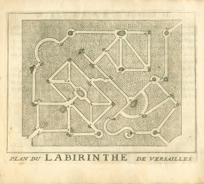 Labyrinthe de Versailles. Suivant la copie à Paris, de l'Imprimerie Royale. 