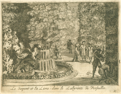 Labyrinthe de Versailles. Suivant la copie à Paris, de l'Imprimerie Royale. 
