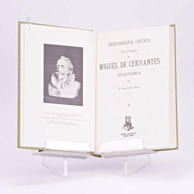 Bibliografia critica de las obras de Miguel de Cervantes Saavedra. 