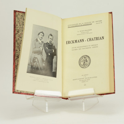 Erckmann - Chatrian. Étude biographique et critique d'après des documents inédits. 