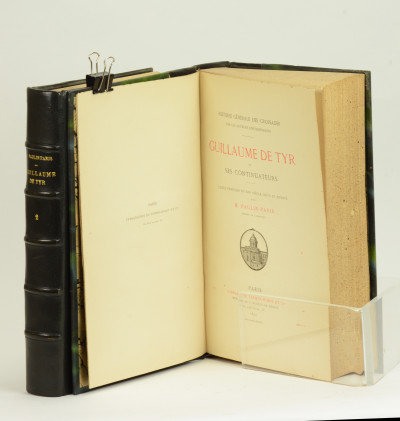 Guillaume de Tyr et ses continuateurs. Texte français du XIIIe siècle, revu et annoté par M. Paulin Paris. 