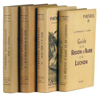 Pyrénées occidentales. I. Aspe et Ossau (1960). II. De la vallée d'Ossau au Val d'Azun (1963). III. Vallées d'Aure et de Luchon (1969). 