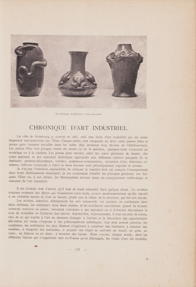 Revue Alsacienne Illustrée. COLLECTION COMPLÈTE. 