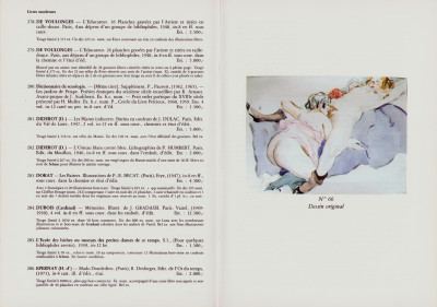 Domaine privé. Catalogue de la vente publique du 27 avril 1991. 